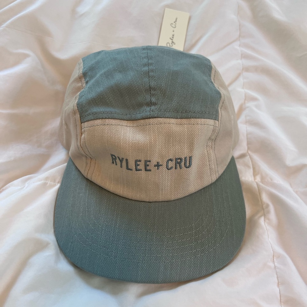 Rylee + Cru Skater Hat color Block BNWT S/M